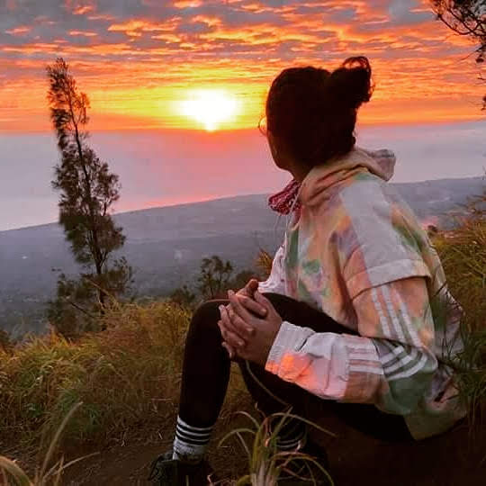 Mount Abang sunrise trekking Bali